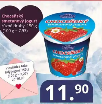 Choceňský smetanový jogurt