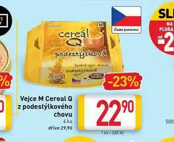 Billa Vejce m cereal q z podestýlkového chovu nabídka