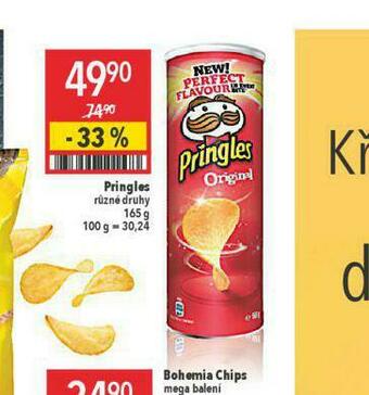 Globus Pringles nabídka