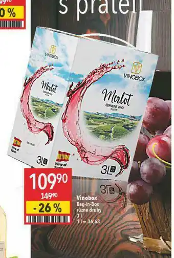 Globus Vino box nabídka