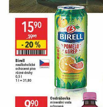 Globus Pivo birell nealko nabídka