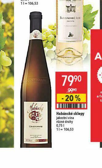 Globus Habánské sklepy nabídka