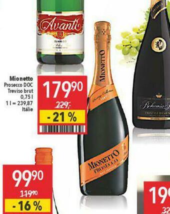 Globus Mionetto nabídka