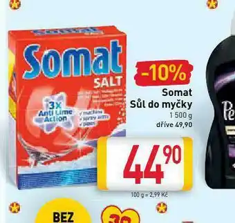 Billa Somat sůl do myčky nabídka