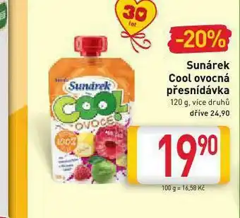 Billa Sunárek coll ovocná přesnídávka nabídka