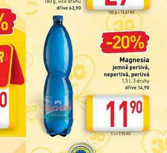 Billa Magnesia nabídka