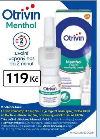 Otrivin Menthol