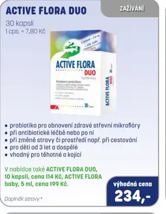 PharmaPoint ACTIVE FLORA DUO nabídka