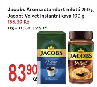 Žabka Jacobs Aroma standart mletá 250 g nabídka