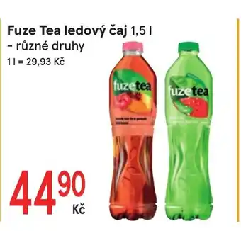 Žabka Fuze Tea ledový čaj 1,5 I. nabídka