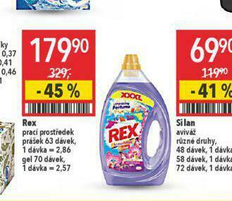 Globus Rex prací prostředek nabídka