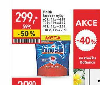 Globus Finish kapsle do myčky nabídka