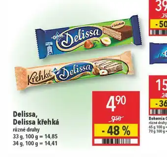 Globus Delissa, delissa hořká nabídka