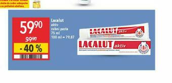 Globus Lacalut aktiv zubní pasta nabídka