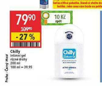 Globus Chilly intimní gel nabídka