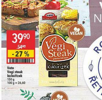 Globus Veto vegi steak kukuřízek nabídka