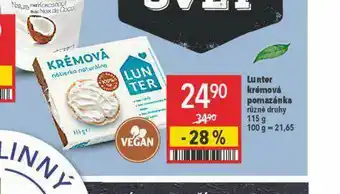 Globus Lunter krémová pomazánka nabídka