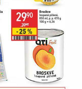 Globus Broskve nabídka