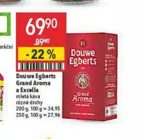 Globus Káva douwe egberts grand aroma nabídka