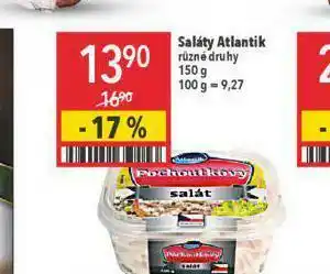 Saláty atlantic