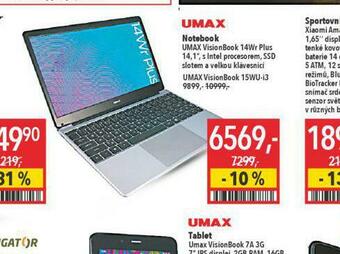 Globus Notebook umax nabídka