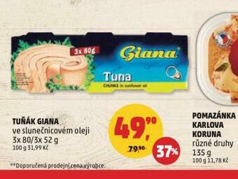 Penny Market Tuňák giana nabídka