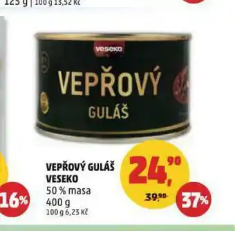Penny Market Veseko vepřový guláš nabídka