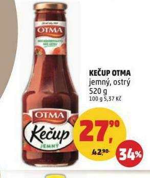 Penny Market Kečup otma nabídka