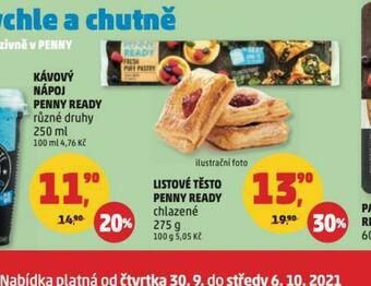 Penny Market Listové těsto penny ready nabídka