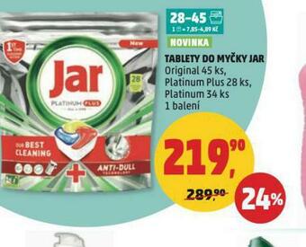 Penny Market Jar tablety do myčky nabídka