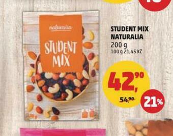 Penny Market Student mix naturalia nabídka