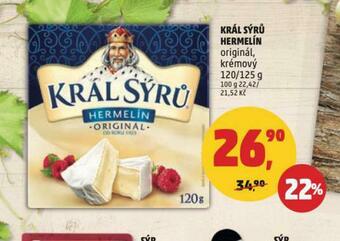 Penny Market Král sýrů hermelín nabídka