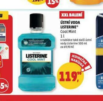 Penny Market Listerine ústní voda nabídka