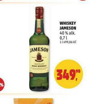 Penny Market Whiskey jameson nabídka