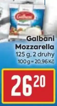 Billa Galbani Mozzarella nabídka