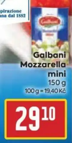 Billa Galbani Mozzarella mini nabídka