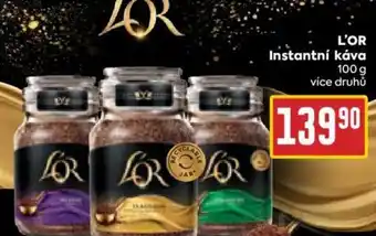 Billa L'OR Instantní káva nabídka