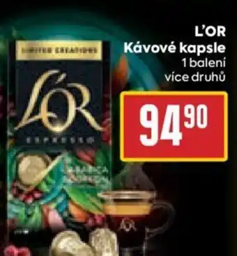 Billa L'OR Kávové kapsle nabídka