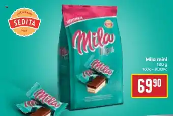 Billa Mila mini nabídka