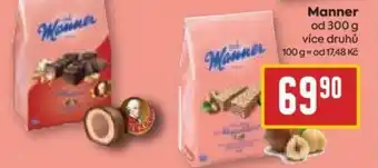 Billa Manner nabídka