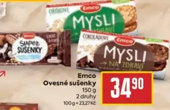 Billa Emco Ovesné sušenky nabídka