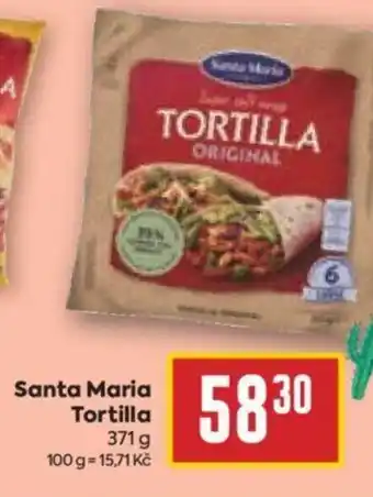 Billa Santa Maria Tortilla nabídka