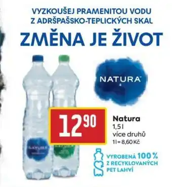 Billa Natura nabídka