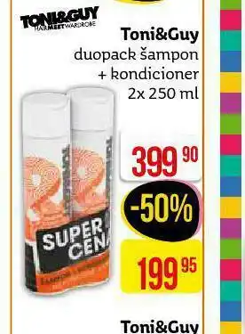 Teta Toni&amp;guy duopack šampon + kondicioner nabídka