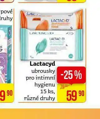 Teta Lactacyd ubrousky pro intimní hygienu nabídka