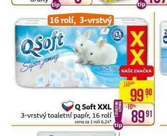 Teta Q soft xxl toaletní papír nabídka
