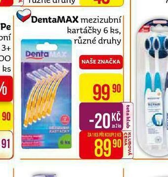 Teta Dentamax mezizubní kartáčky nabídka
