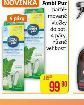 Teta Ambi pur parfémované vložky do bot nabídka
