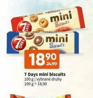 Terno 7 days mini biscuits nabídka
