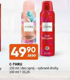 Terno C-thru deo sprej nabídka